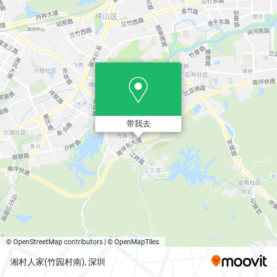 湘村人家(竹园村南)地图