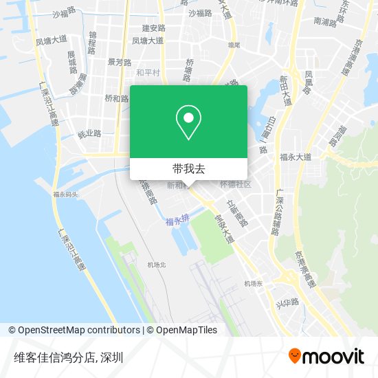 维客佳信鸿分店地图