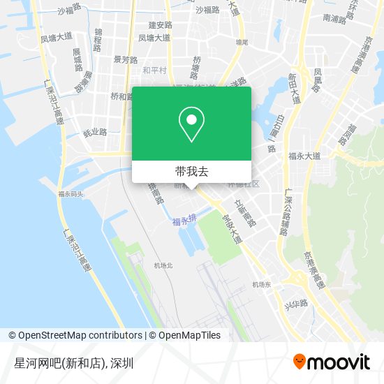 星河网吧(新和店)地图