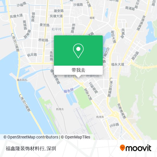 福鑫隆装饰材料行地图