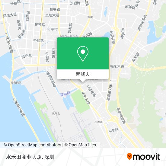水禾田商业大厦地图