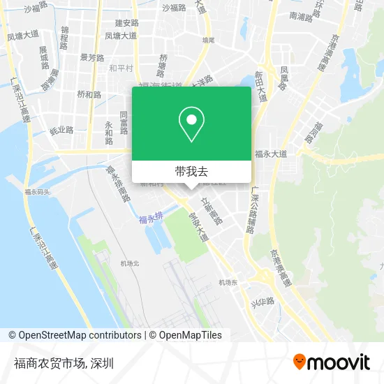 福商农贸市场地图