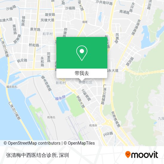 张清梅中西医结合诊所地图