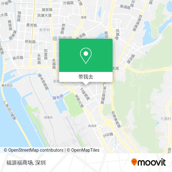 福源福商场地图