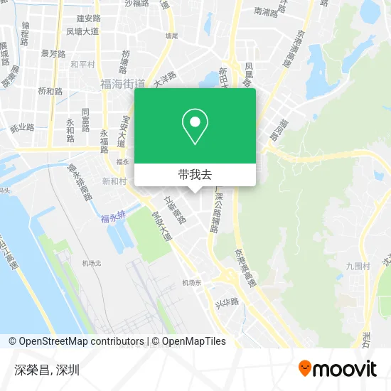 深榮昌地图