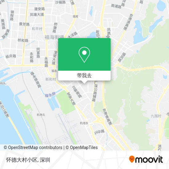 怀德大村小区地图