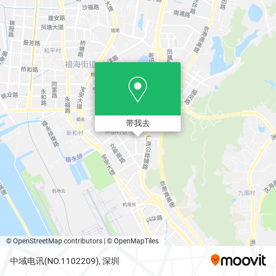 中域电讯(NO.1102209)地图