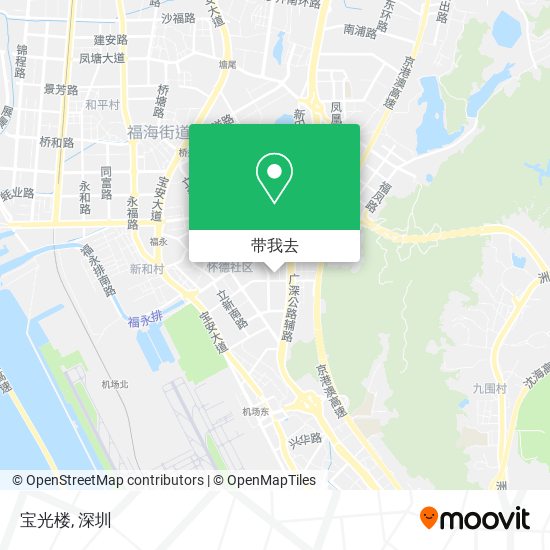宝光楼地图