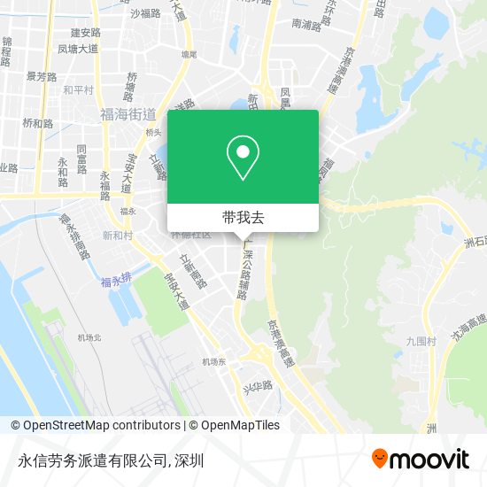 永信劳务派遣有限公司地图