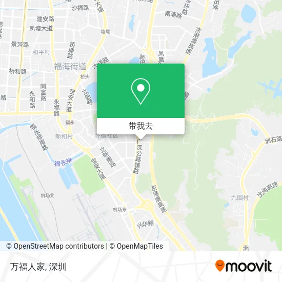 万福人家地图