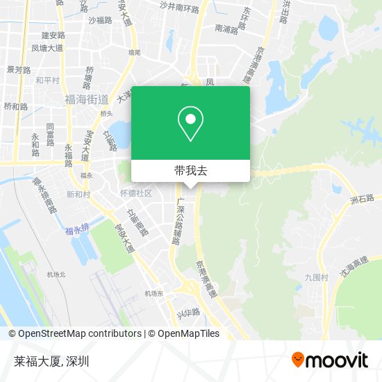 莱福大厦地图