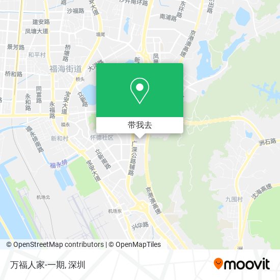 万福人家-一期地图