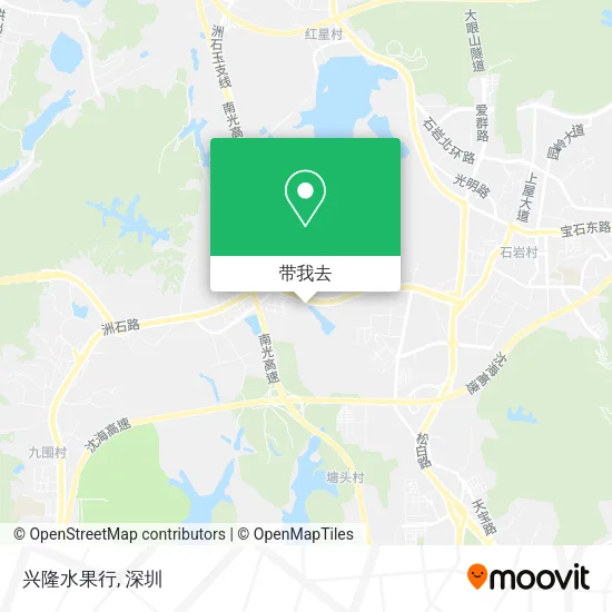 兴隆水果行地图