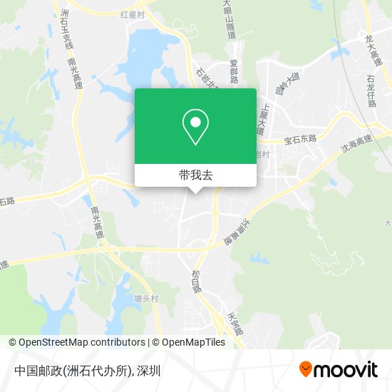 中国邮政(洲石代办所)地图