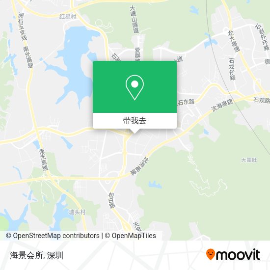 海景会所地图