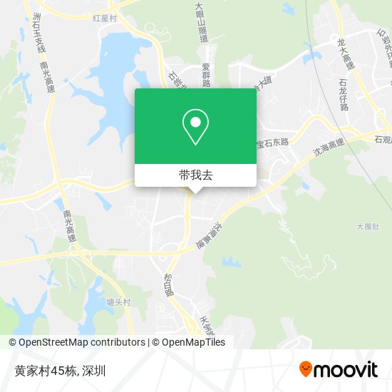 黄家村45栋地图