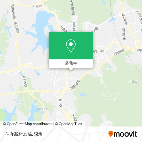 信宜新村23栋地图