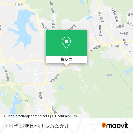 石岩街道罗租社区居民委员会地图