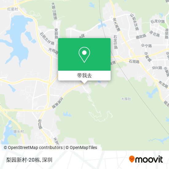 梨园新村-20栋地图