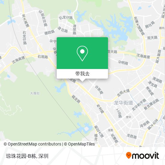 琼珠花园-B栋地图