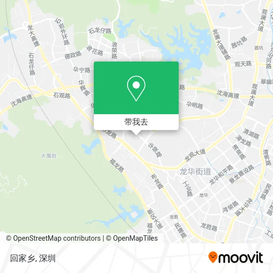 回家乡地图