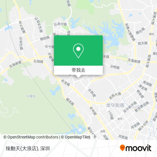 辣翻天(大浪店)地图