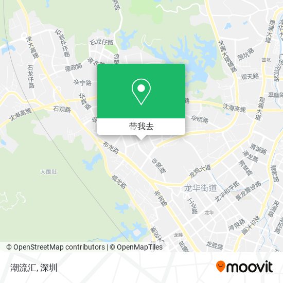 潮流汇地图