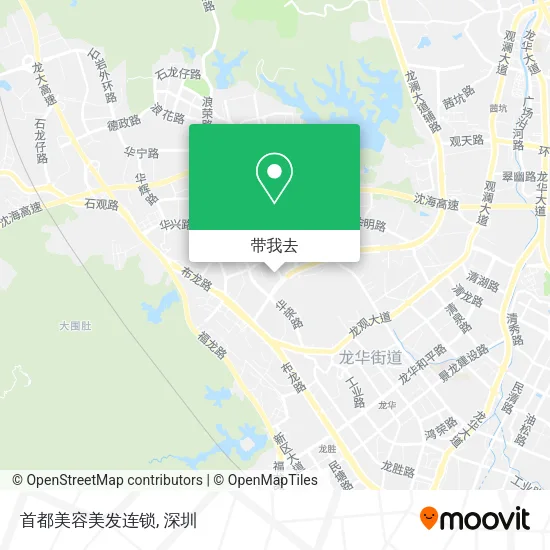 首都美容美发连锁地图