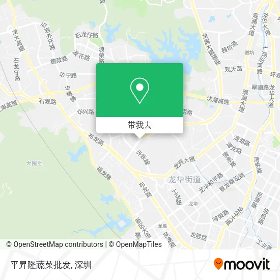 平昇隆蔬菜批发地图