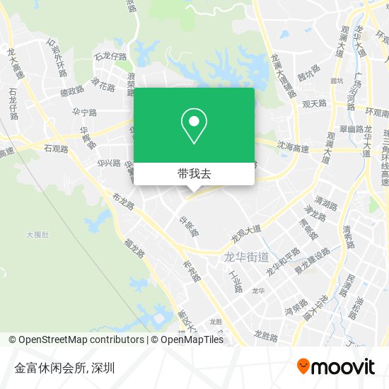 金富休闲会所地图
