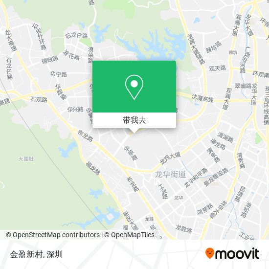 金盈新村地图