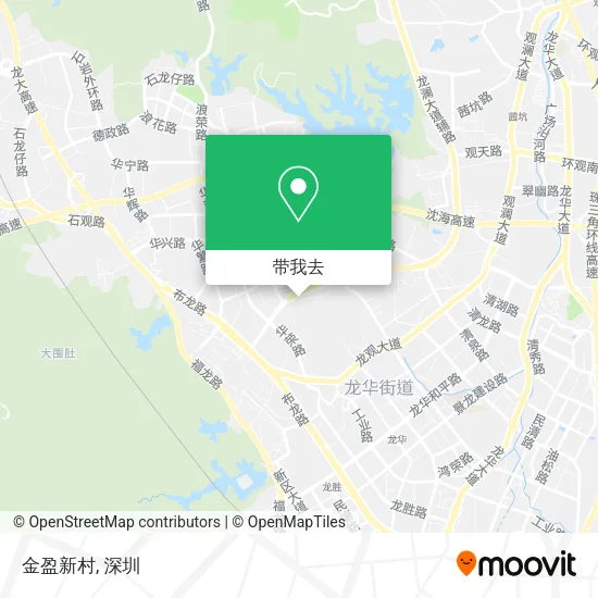 金盈新村地图