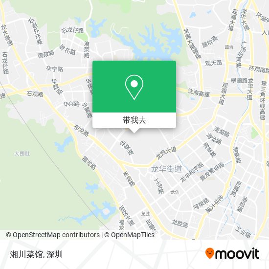 湘川菜馆地图