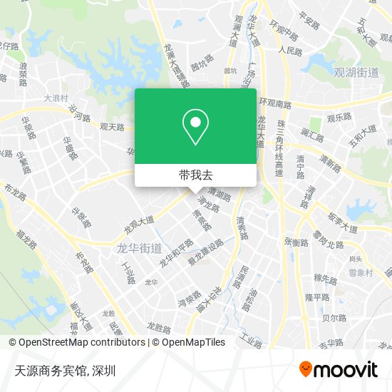 天源商务宾馆地图