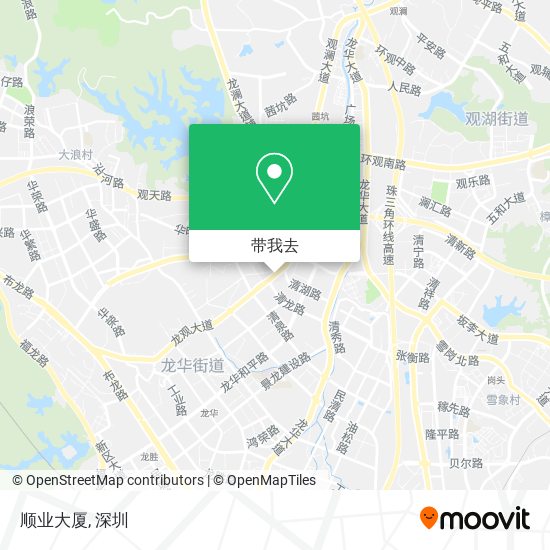 顺业大厦地图