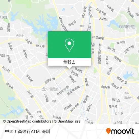 中国工商银行ATM地图