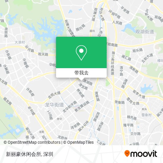 新丽豪休闲会所地图