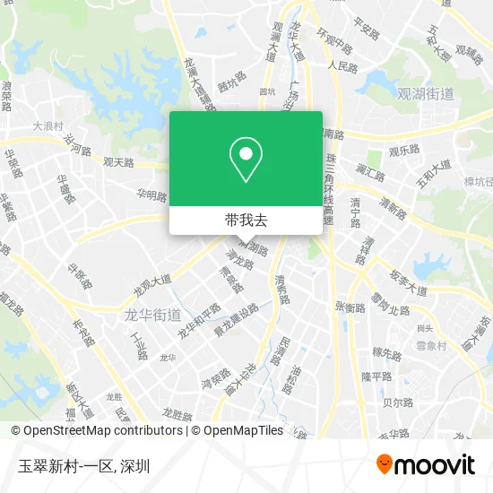 玉翠新村-一区地图