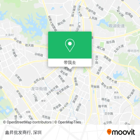 鑫昇批发商行地图