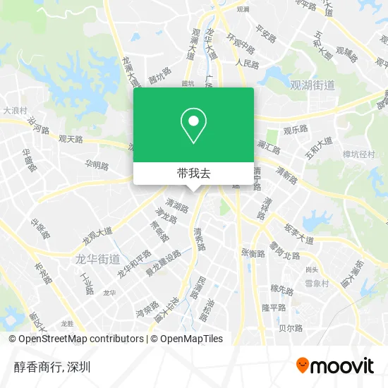 醇香商行地图