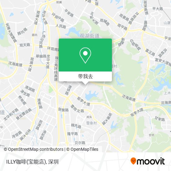 ILLY咖啡(宝能店)地图