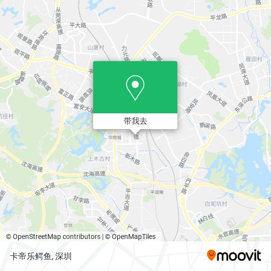 卡帝乐鳄鱼地图
