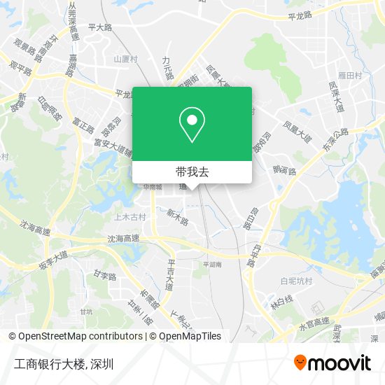 工商银行大楼地图