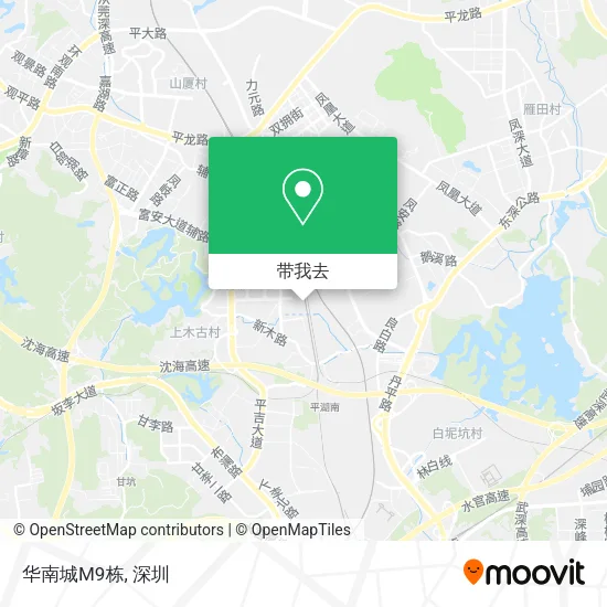 华南城M9栋地图