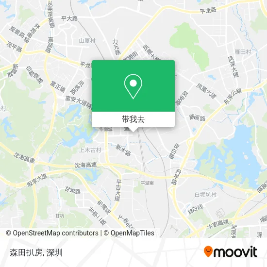 森田扒房地图