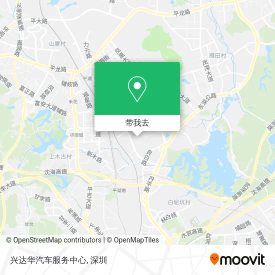 兴达华汽车服务中心地图
