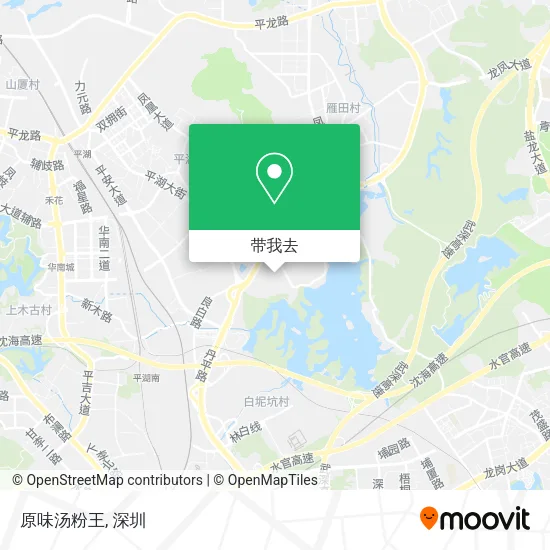 原味汤粉王地图