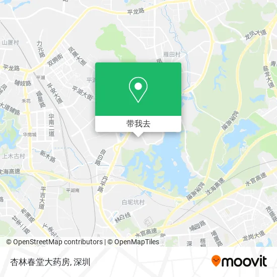 杏林春堂大药房地图