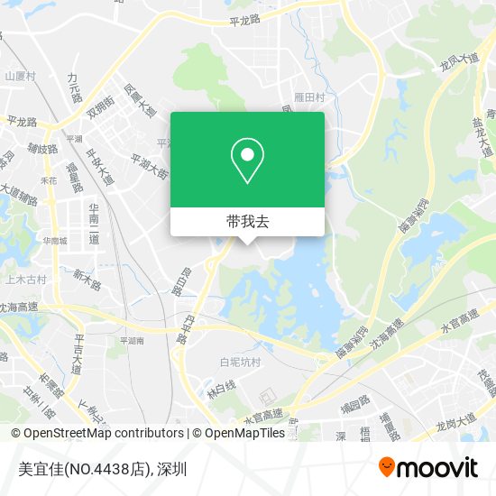美宜佳(NO.4438店)地图