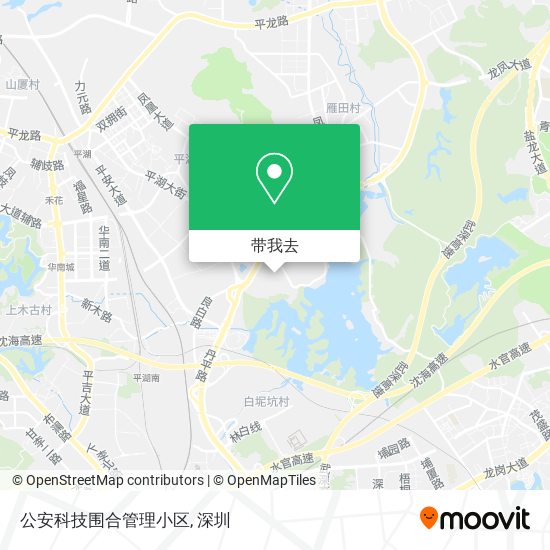 公安科技围合管理小区地图